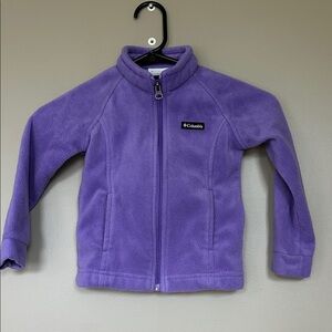 Toddler 4T Columbia Violet Full-Zip Fleece Jacket